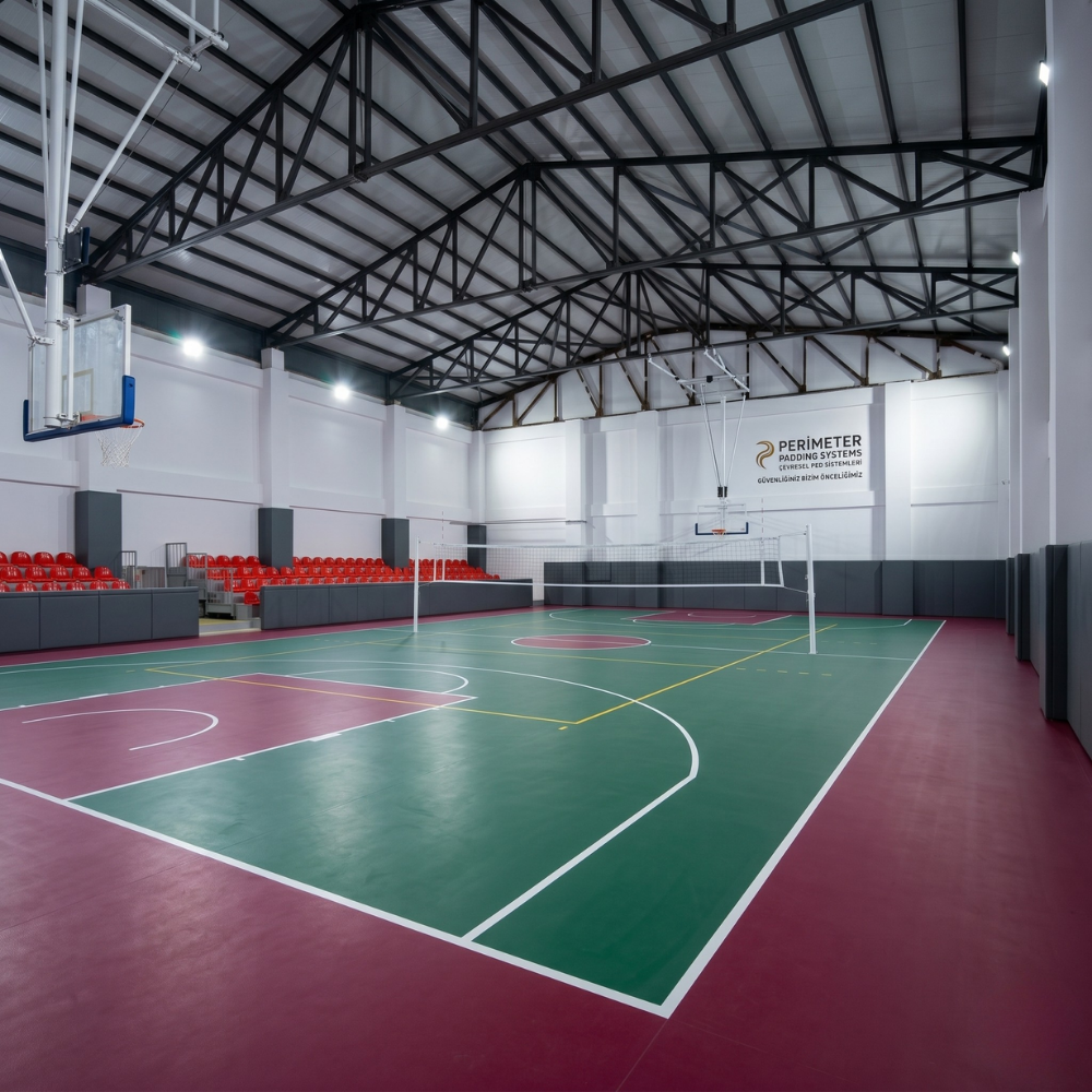 Profesyonel Basketbol Sahası PVC Zemin